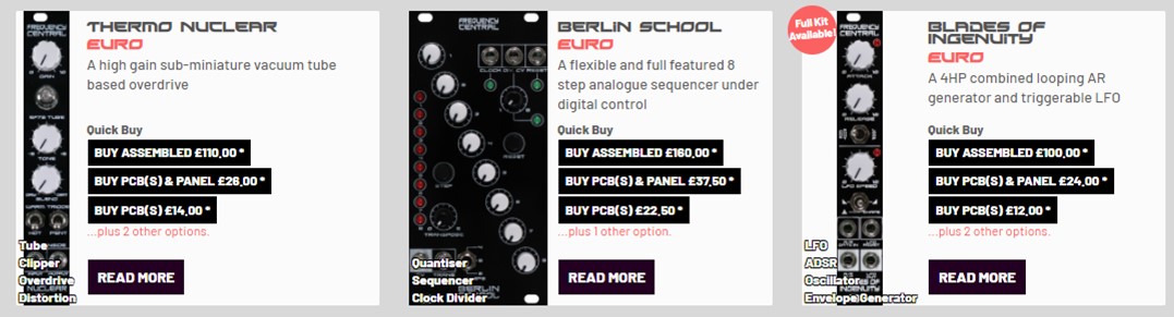 Say hello to our newest Euro modules…